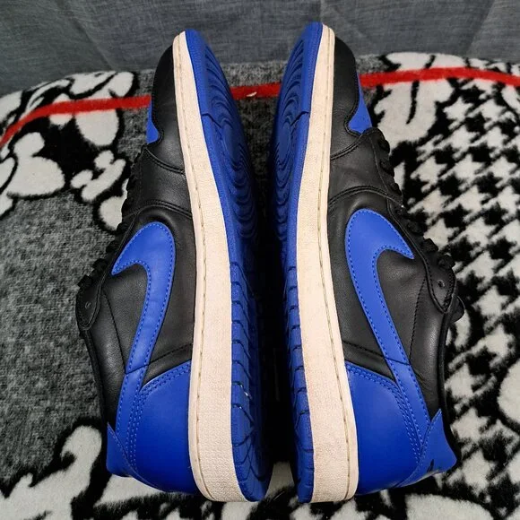 %Nike Air Jordan 1 Retro Low Royal 2015 Size 11.5 Men (705329-004) AJ11 Size 11.5 - Air Jordan 1 Retro OG Low Royal for sale online  main image 2